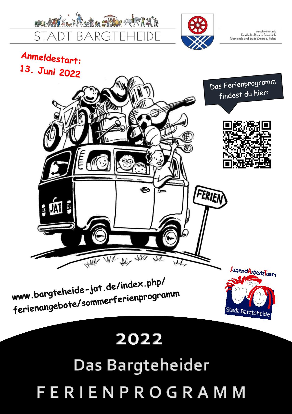 Plakat Ferienprogramm 2022